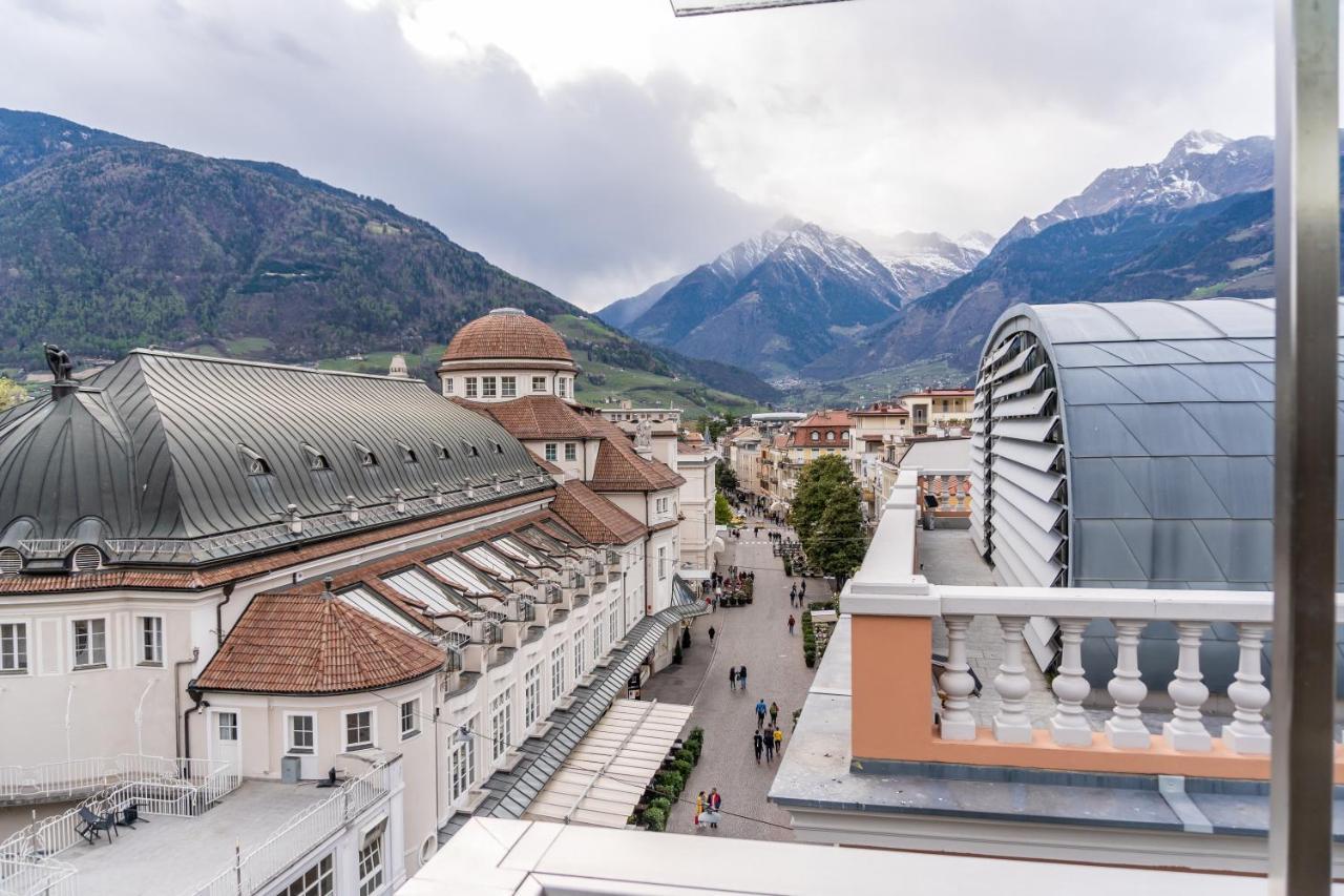 Luxus Penthouse Mit Terrasse, Garage, Fahrradraum Und Infrarotsauna Apartment Merano Exterior photo