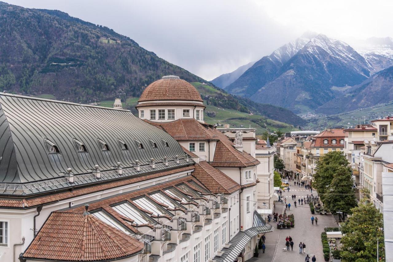 Luxus Penthouse Mit Terrasse, Garage, Fahrradraum Und Infrarotsauna Apartment Merano Exterior photo